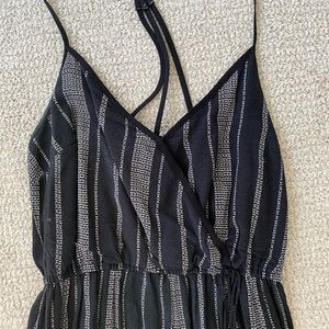 Black Strappy Maxi Dress